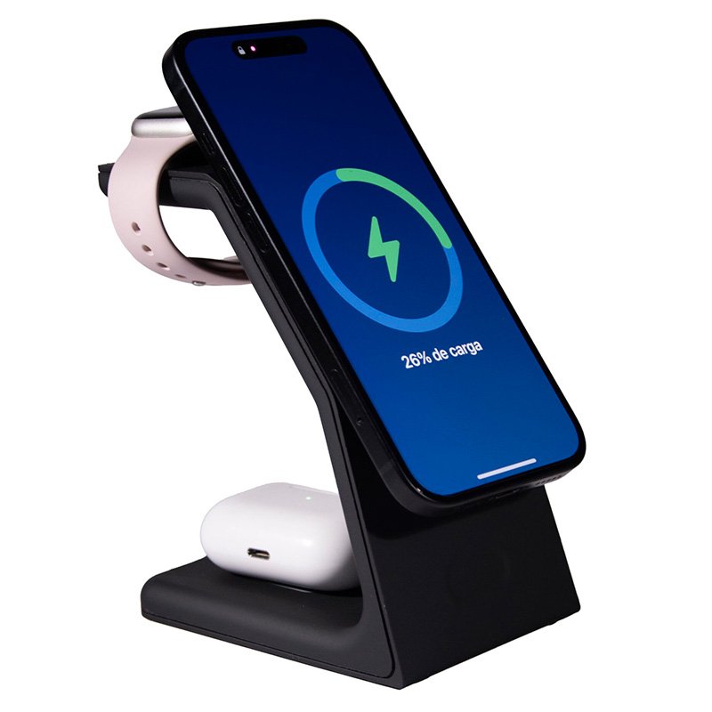  Cargador inalÁmbrico magnÉtico 3 en 1