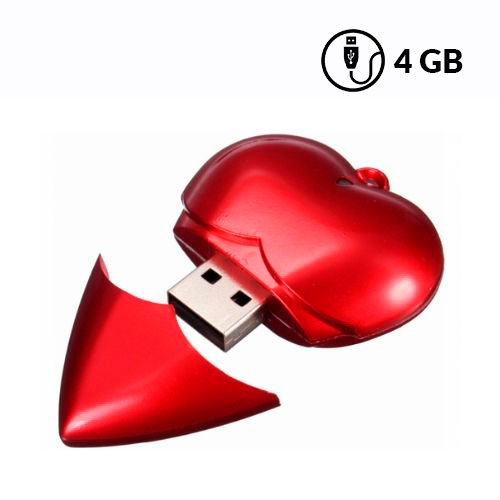  Memoria usb corazÓn