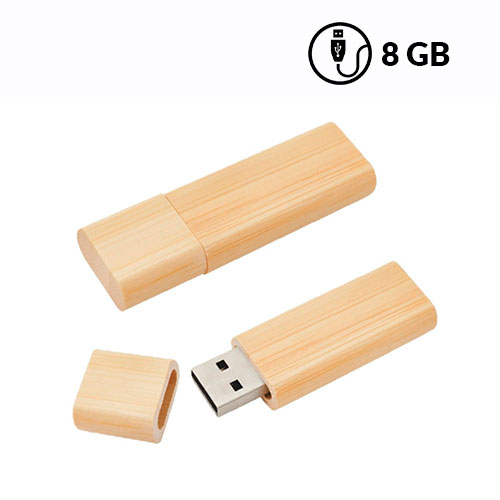  Memoria usb bamboo