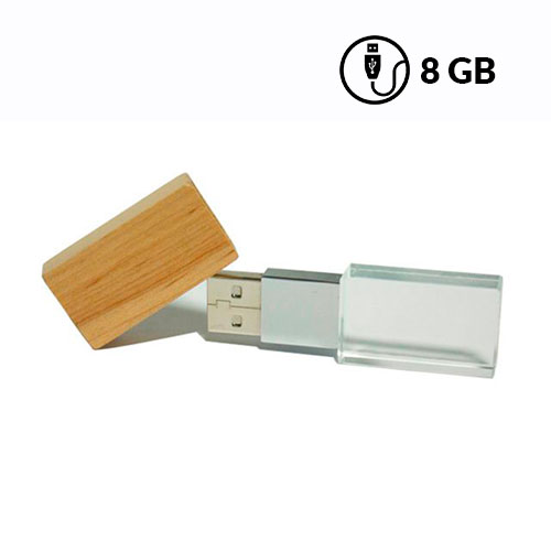  Memoria usb kristal