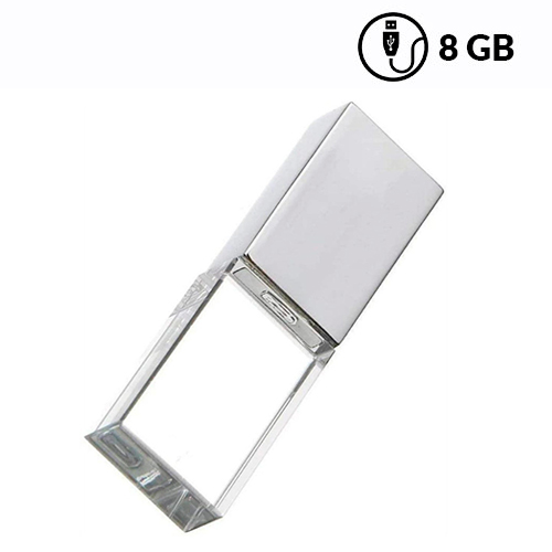  Memoria usb kristal
